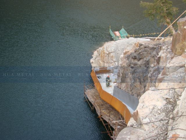 חזית מעוגלת קורטן